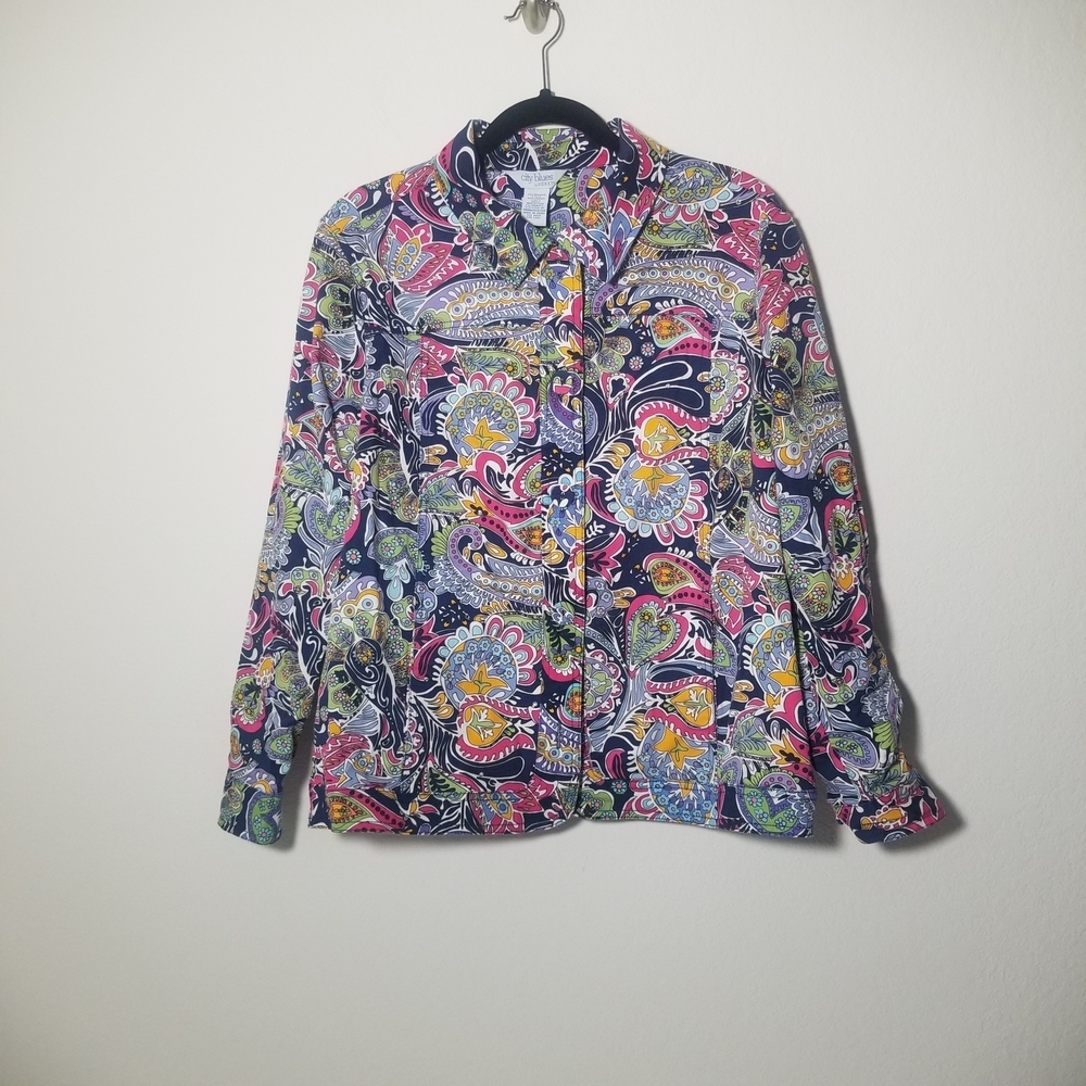 Koret Multicolor Paisley Blouse